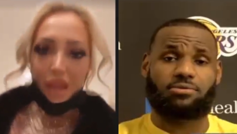 Γυναίκα σε ΛεΜπρόν: «Θα σε γ.....» (pic & vid)