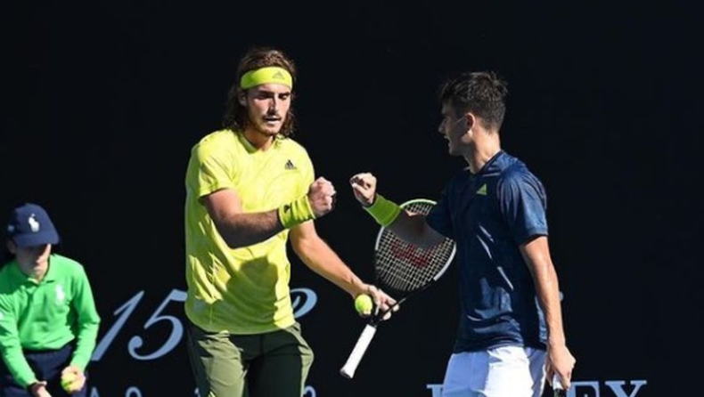 Australian Open: Αποκλείστηκαν στο διπλό οι αδελφοί Τσιτσιπά (vids)
