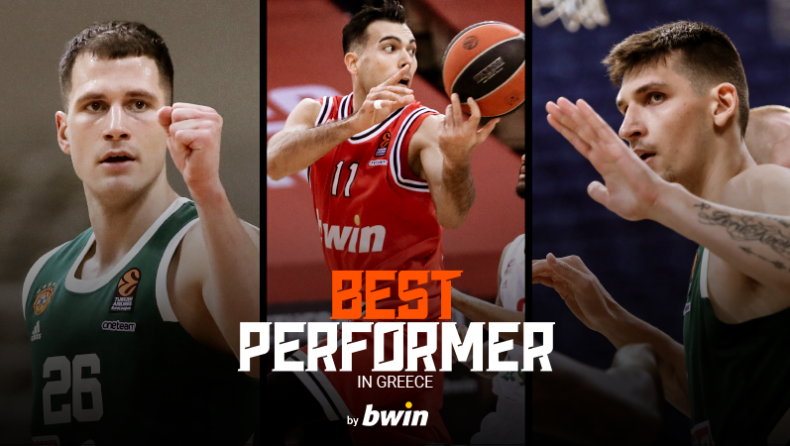 Οι «Best Performer in Greece by bwin» του Ιανουαρίου στη EuroLeague! (vids)
