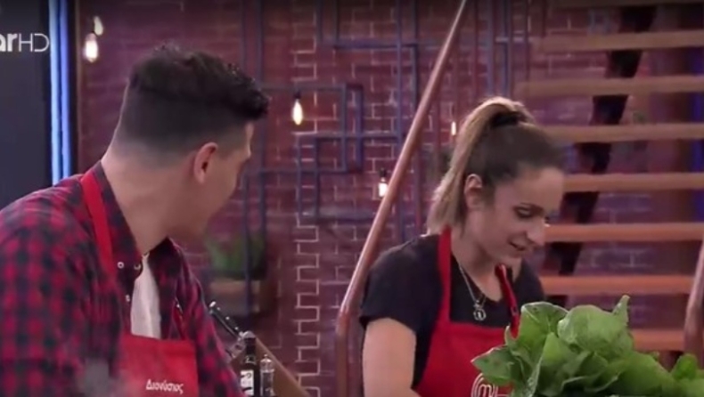 MasterChef: Η πρόταση του Διονύση στην Ανούς, «τι κάνεις το βράδυ;» (vid)