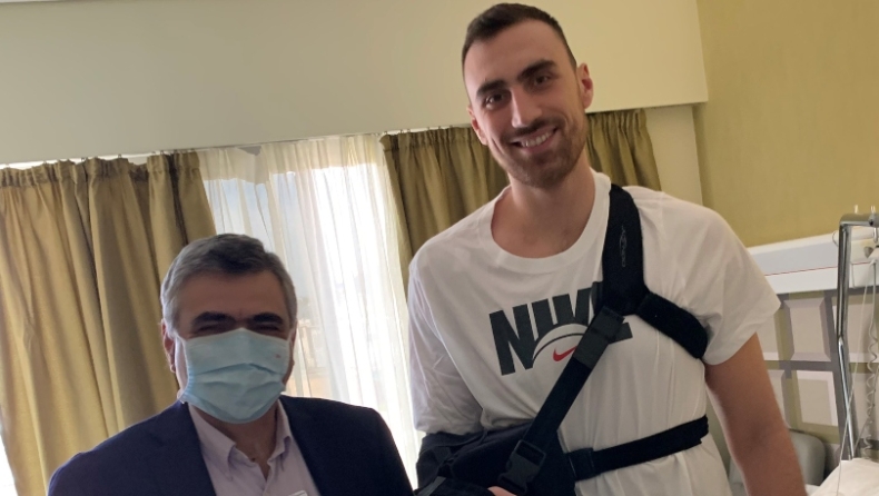 Μιλουτίνοφ: Στην Αθήνα έγινε η επέμβαση στον ώμο του
