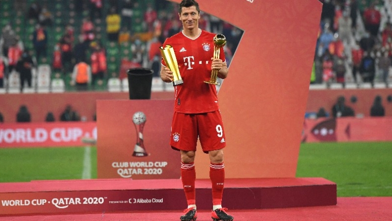 Μπάγερν: Ο MVP Λεβαντόφσκι έκανε την τέλεια χρονιά με 6+1 ατομικούς τίτλους (pics + vids)