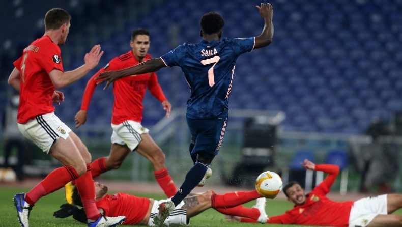 Europa League: Μπενφίκα και Αρσεναλ θα τα λύσουν στο «Καραϊσκάκης», χαμένη η Νάπολι (vids)
