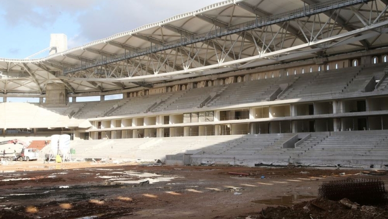 Αγιά Σοφιά - OPAP Arena: Εγκρίθηκε το κονδύλι για τα εσωτερικά έργα από την Περιφέρεια