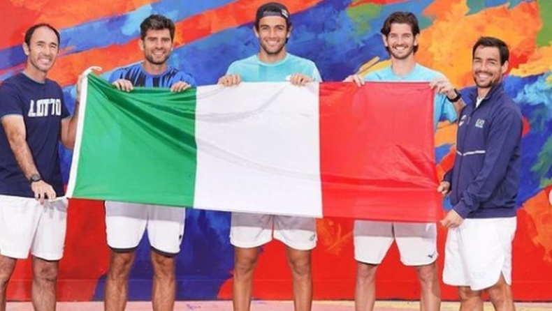 ATP Cup: Στα ημιτελικά με άνεση η Ιταλία (vids)