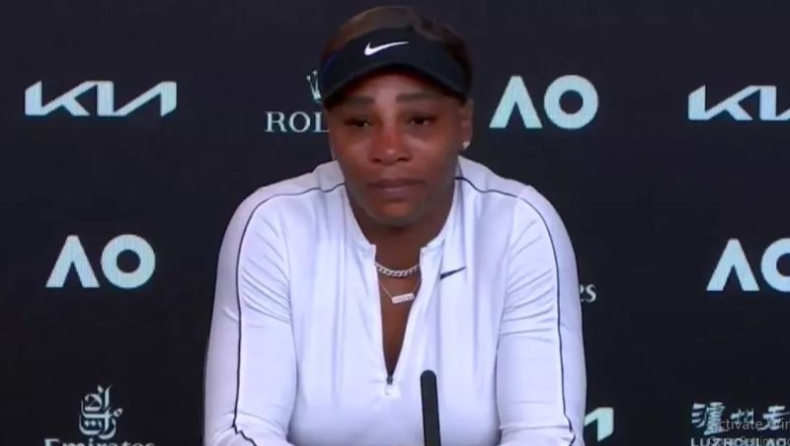 Australian Open: Τα δάκρυα της Σερένα στη συνέντευξη Τύπου (vid)