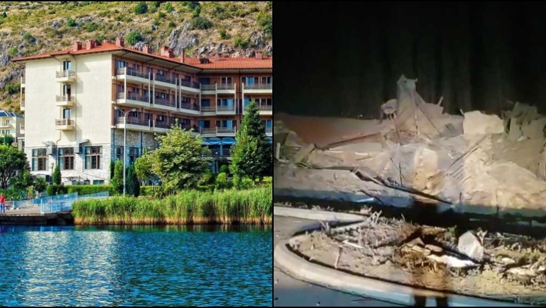 Απίστευτη έκρηξη στην Καστοριά: Εξαφανίστηκε ξενοδοχείο (pics & vid)