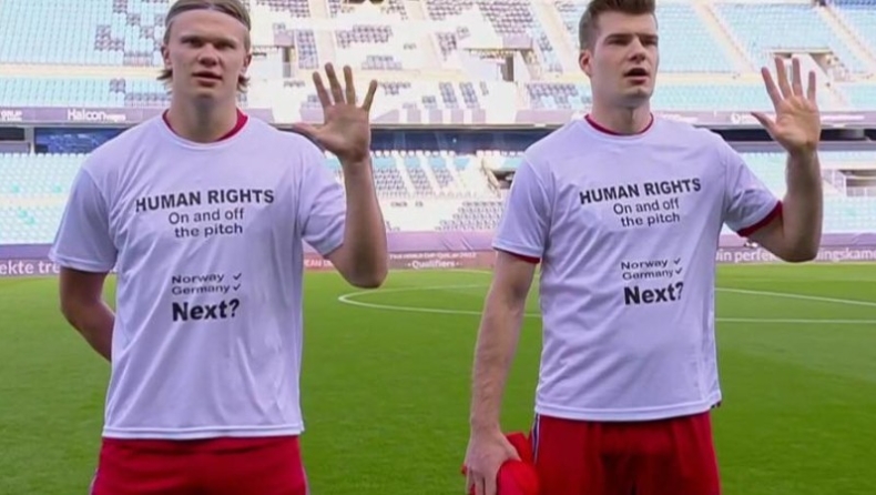 Ανθρώπινα δικαιώματα και Μουντιάλ 2022. Μετά τη Νορβηγία και τη Γερμανία, ποιος; (pic)