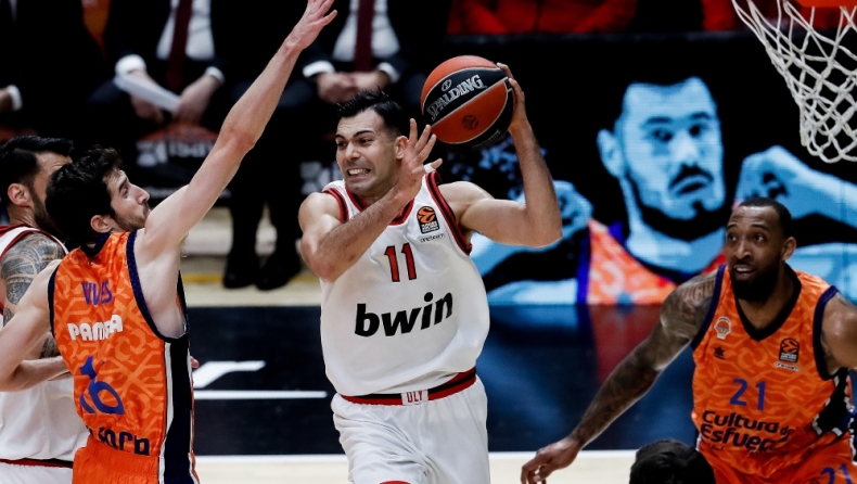 Η βαθμολογία της EuroLeague: Ο Ολυμπιακός βελτίωσε το ρεκόρ του, αλλά όχι τη θέση του