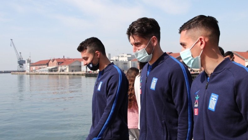 Εθνική: Βόλτα στην Θεσσαλονίκη πριν την Ονδούρα (vid)