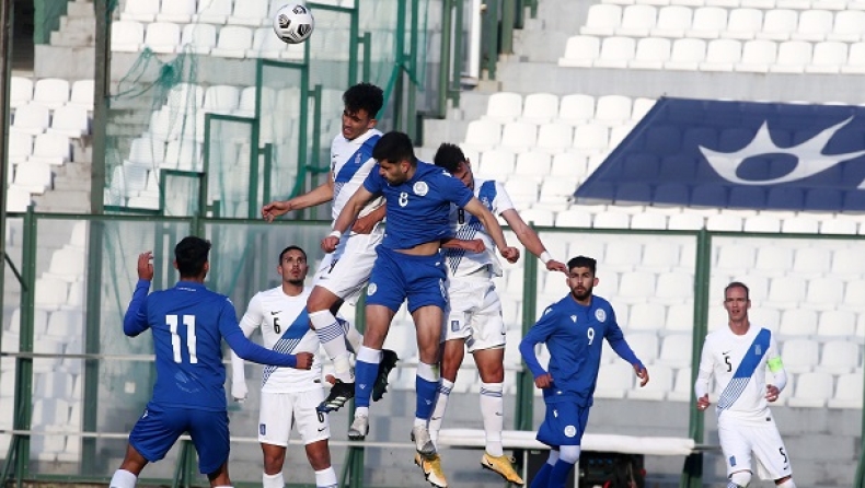 Under 21: Ελλάδα - Κύπρος 0-0