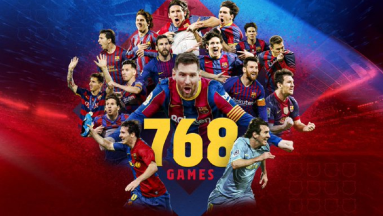 Μέσι – Μπαρτσελόνα: Ρέκορντμαν με 768 συμμετοχές, ξεπέρασε Τσάβι (pic & vid)