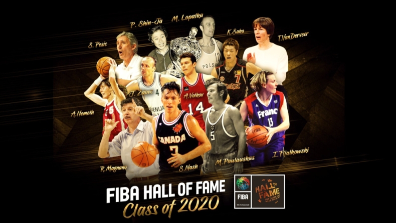 Στο Hall of Fame της FIBA οι Πέσιτς, Νας, Βολκόφ και Ζντοβτς!