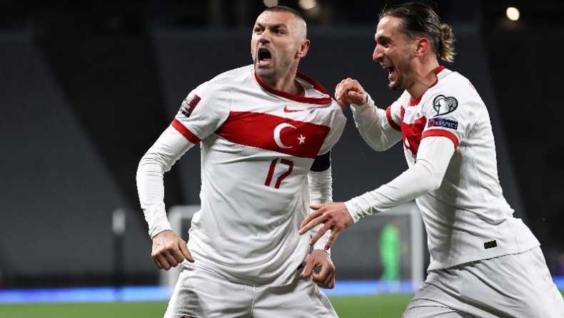 Τουρκία – Ολλανδία 4-2: Εκπληκτικό ποδαρικό με show Μπουράκ Γιλμάζ (vid)