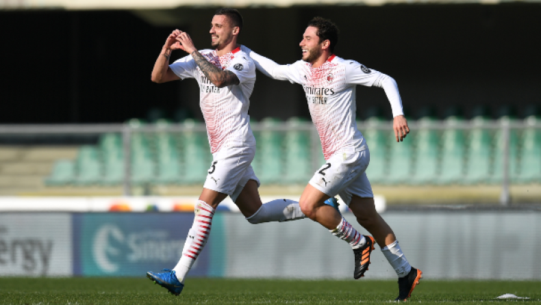 Βερόνα – Μίλαν 0-2: Δεν παρατά τα «όπλα»! (vids)