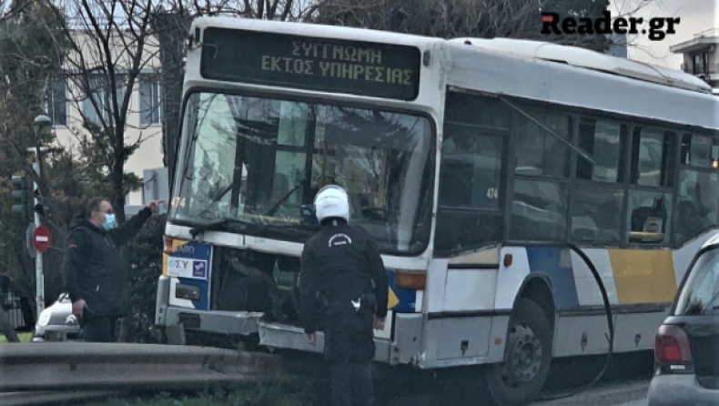 Κηφισίας: Τρελή πορεία λεωφορείου, μπήκε στο αντίθετο ρεύμα (pics & vid)