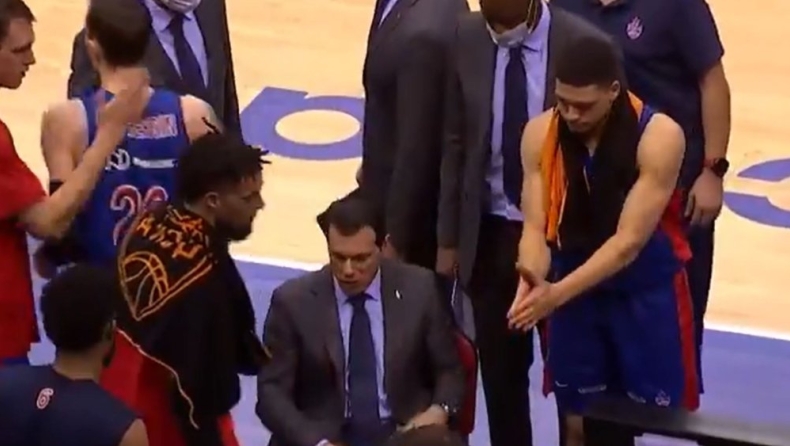 ΤΣΣΚΑ: Ο Λούντμπεργκ έκανε... high-5 με τον εαυτό του! (vid)