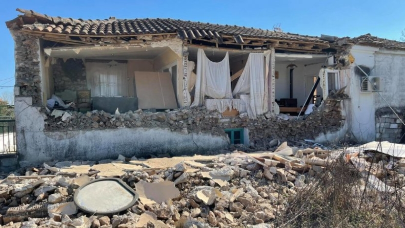 Σεισμός στη Θεσσαλία: Μη κατοικήσιμα προσωρινά, μέχρι στιγμής 1.343 σπίτια