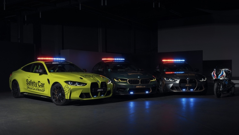 MotoGP: H BMW παρουσιάζει τα νέα αυτοκίνητα ασφαλείας (pics)