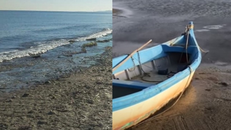 Το φαινόμενο της άμπωτης: Υποχωρεί η θάλασσα σε πολλά σημεία της Ελλάδας (vid)