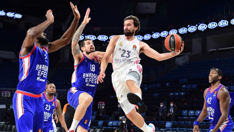 Ρεάλ-Αναντολού Εφές 80-76: Η εμφάνιση του Σέρχιο Γιουλ από τα... παλιά (vid)