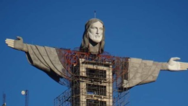 Νέo άγαλμα του Ιησού Χριστού στη Βραζιλία (pic)
