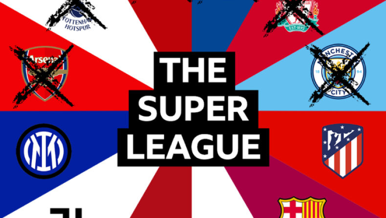 Super League: Γιουνάιτεντ, Λίβερπουλ, Τότεναμ και Άρσεναλ αποχωρούν και ζητούν... συγγνώμη!