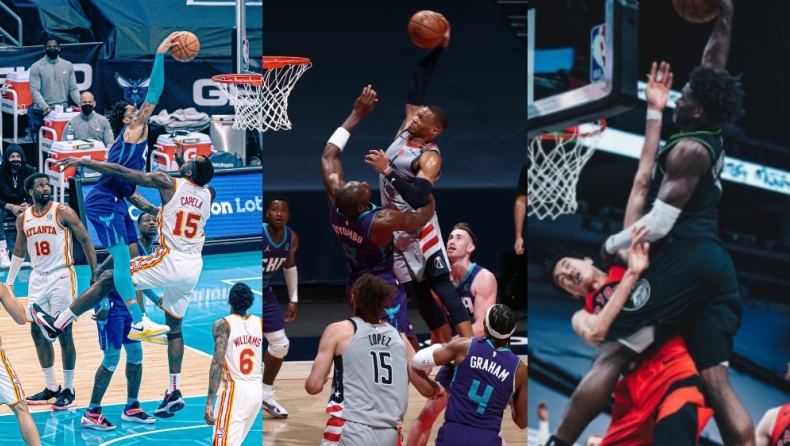 ΝΒΑ: Ψηφίστε το κορυφαίο κάρφωμα της σεζόν! (poll & vids)