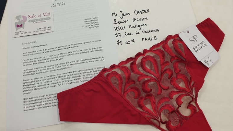 Πρωτότυπη διαμαρτυρία: Στέλνουν εσώρουχα στον Γάλλο Πρωθυπουργό, Ζαν Καστέξ (pics)