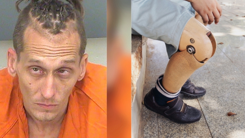 Φλόριντα: Έκρυβε ναρκωτικά στο προσθετικό του πόδι και τα διακινούσε στη φυλακή