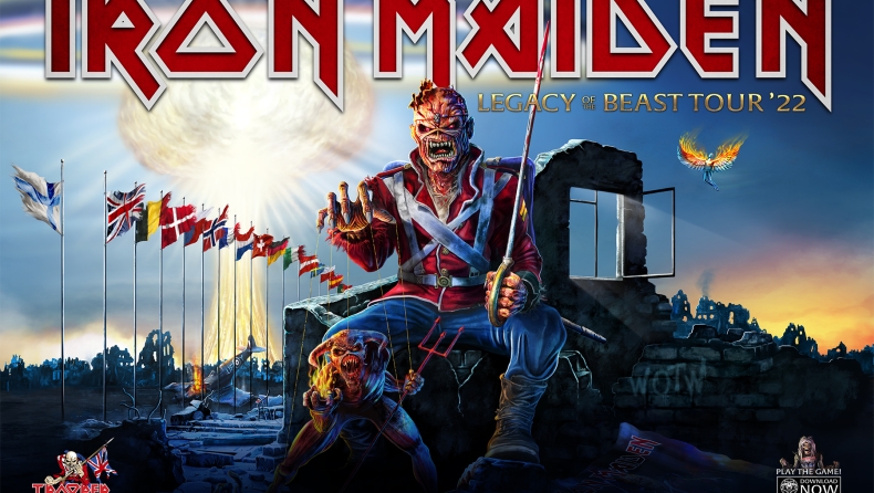 Φήμες για εμφάνιση των Iron Maiden στην Ελλάδα τον Ιούλιο του 2022 (vid)