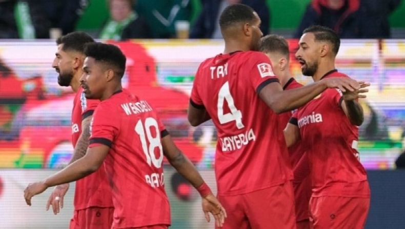Bundesliga: Με το... ένα πόδι στο Champions League η Λεβερκούζεν, εκτός τετράδας η Λειψία (vid)