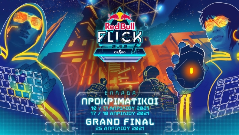 Το απόλυτο τουρνουά CS:GO, Red Bull Flick, επιστρέφει το 2021!