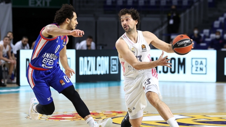 EuroLeague: Ξεκούραστη στο Game 5 η Εφές, παίζει κανονικά την Κυριακή η Ρεάλ