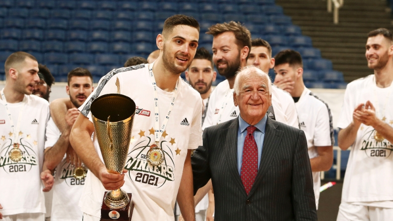 Παναθηναϊκός - Προμηθέας 91-79: MVP του τελικού Κυπέλλου ο Παπαπέτρου (vid)