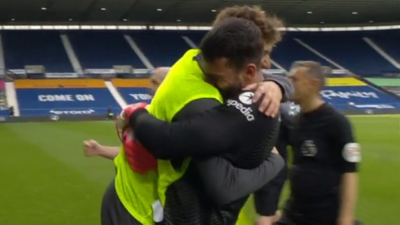 Γουέστ Μπρομ - Λίβερπουλ: Η συγκίνηση του Άλισον και η αγκαλιά με τον Τσιμίκα (vid)