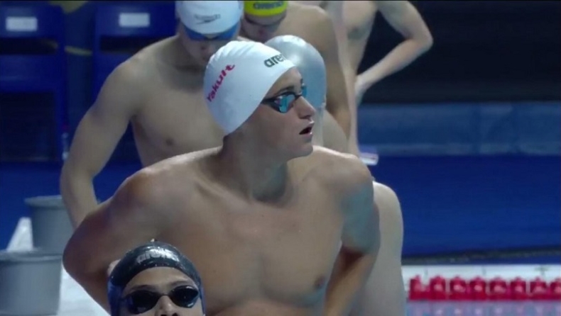 Κολύμβηση: Ο Εγγλεζάκης έσπασε το πανελλήνιο ρεκόρ του Γιαννιώτη στα 400μ. ελεύθερο του Ευρωπαϊκού πρωταθλήματος!