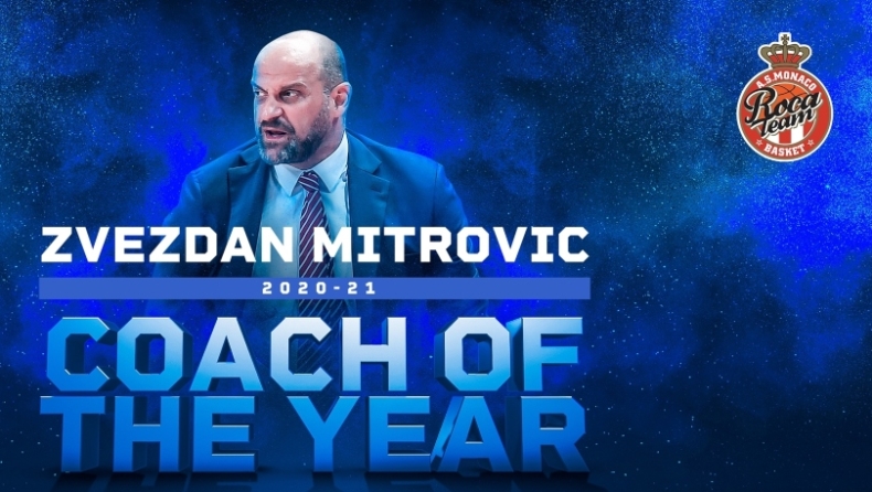 Μίτροβιτς: Προπονητής της σεζόν στο Eurocup
