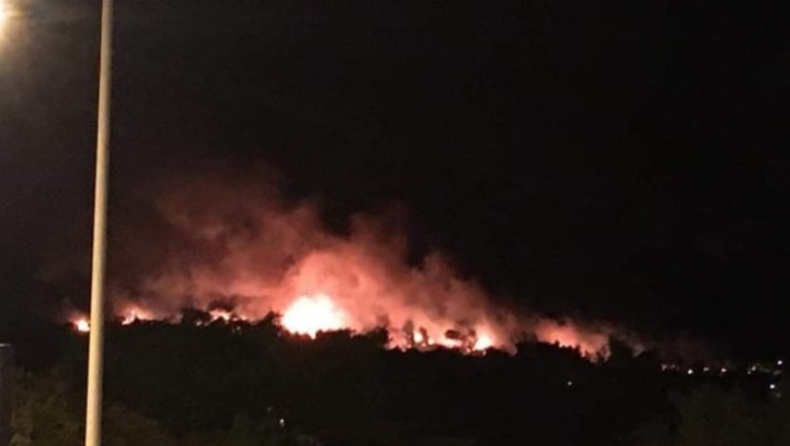 Φωτιά στο Σχίνο Λουτρακίου: Εντολή εκκένωσης οικισμών (pics)