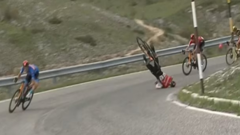 Giro d'Italia: Τρομακτικό ατύχημα για τον Μόχοριτς (vid)