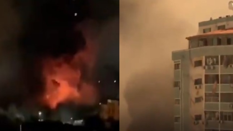 Άλλη μια νύχτα τρόμου στη Λωρίδα της Γάζας, με καταιγιστικούς αεροπορικούς βομβαρδισμούς του Ισραήλ (vids)