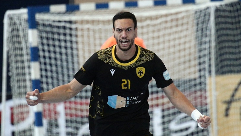 Final-4 κυπέλλου ανδρών: Στον τελικό η ΑΕΚ, 34-25 τον Διομήδη