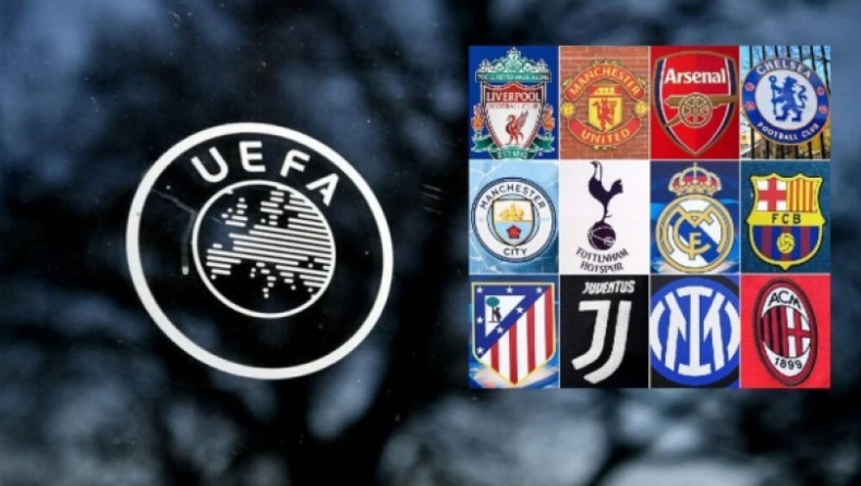 ESL: Ρεάλ, Μπαρτσελόνα και Γιουβέντους κινδυνεύουν με αποκλεισμό από το Champions League, οι υπόλοιποι 9 δέχτηκαν τις ποινές της UEFA