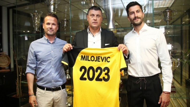 Επίσημο: Στην ΑΕΚ ο Βλάνταν Μιλόγεβιτς (pic)