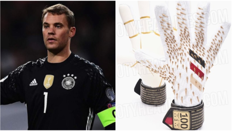 Νόιερ – Εθνική Γερμανίας: Τα special γάντια της Adidas για τις 100 συμμετοχές (pic)