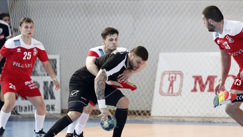 Handball premier: Οριστικά πρώτος ο ΠΑΟΚ στον 2ο όμιλο, 29-25 τον Φίλιππο Βέροιας