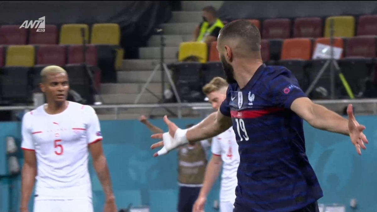 Γαλλία - Ελβετία: Μυθικά τακουνάκια και τρελό διπλό χτύπημα ανατροπής από Μπενζεμά σε 103 δευτερόλεπτα (vids)