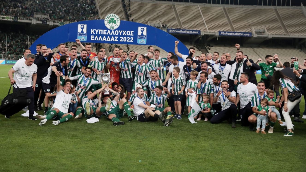 Παναθηναϊκός: Το «Greens are back» στο εντυπωσιακό εικαστικό για την κατάκτηση του Κυπέλλου