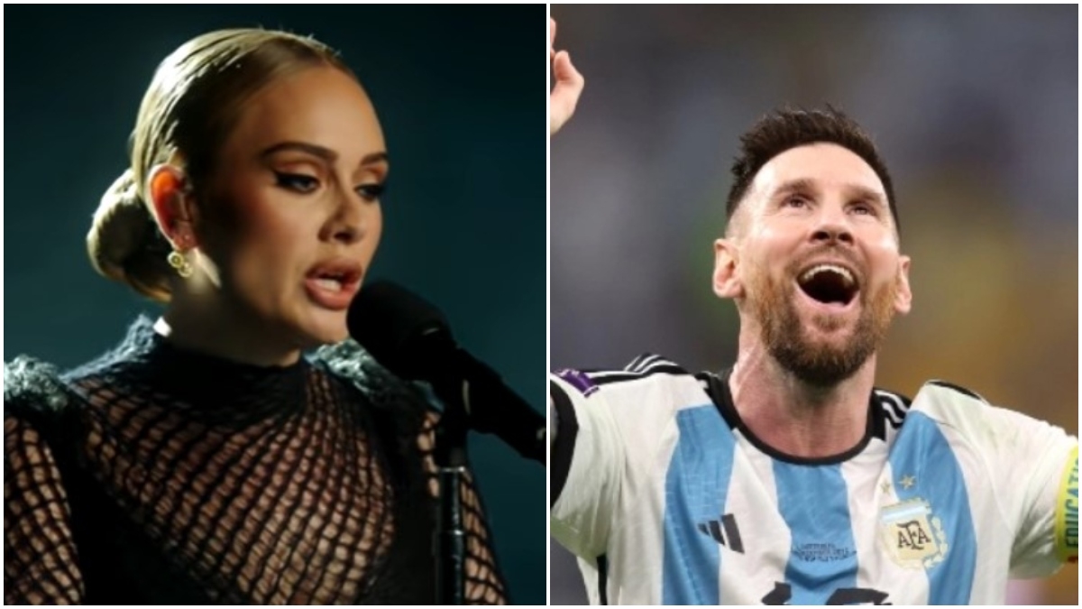 Η Αντέλ δεν έχει δίλημμα Ρονάλντο ή Μέσι και το φωνάζει: «Λιονέλ σ’ αγαπώ» (vid)