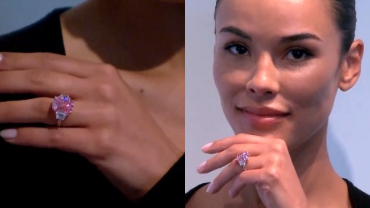 Σπάνιο ροζ διαμάντι θα δημοπρατηθεί στη Νέα Υόρκη: Τιμή εκκίνησης τα 35 εκατομμύρια δολάρια (vid)